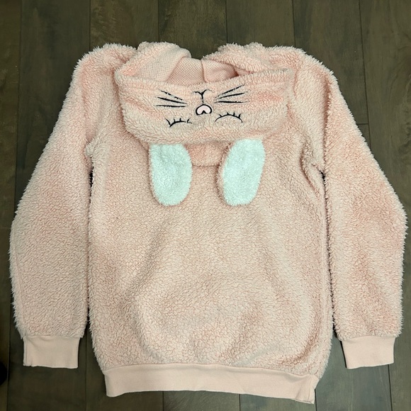 George pink fuzzy sweater - Picture 2 of 4